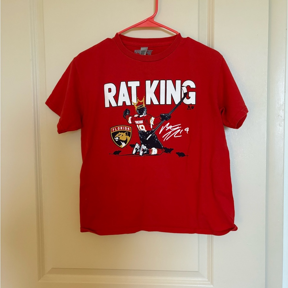 Kids 'Rat King' Red Florida Panthers Hockey Graphic T-Shirt